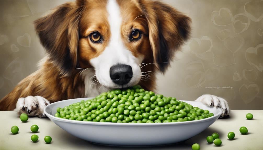 peas and canine health