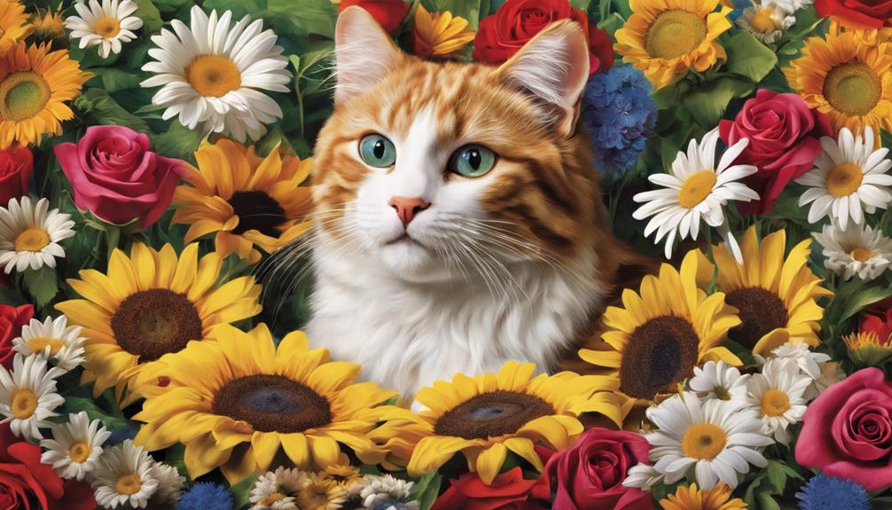 pet friendly flowers for cats