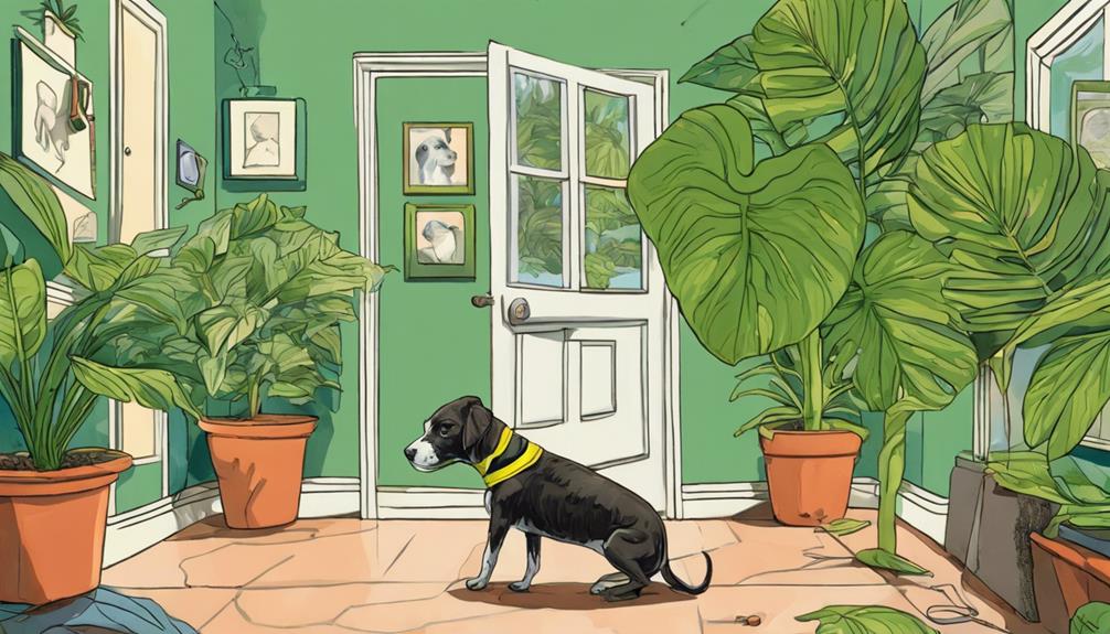 philodendrons and dog safety