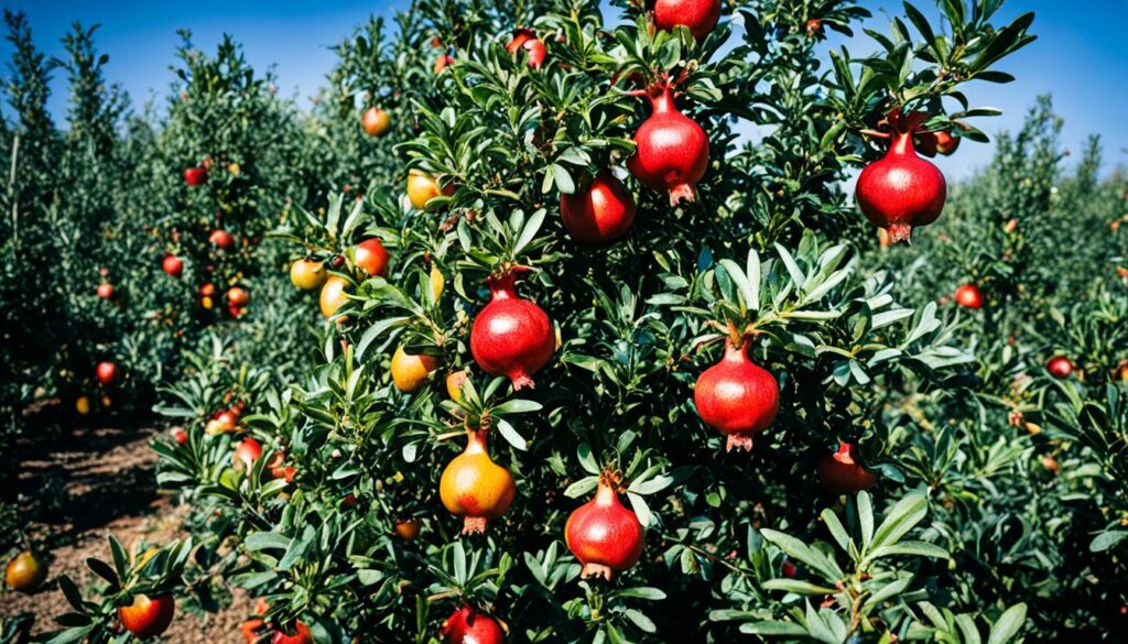 pomegranate plant safety