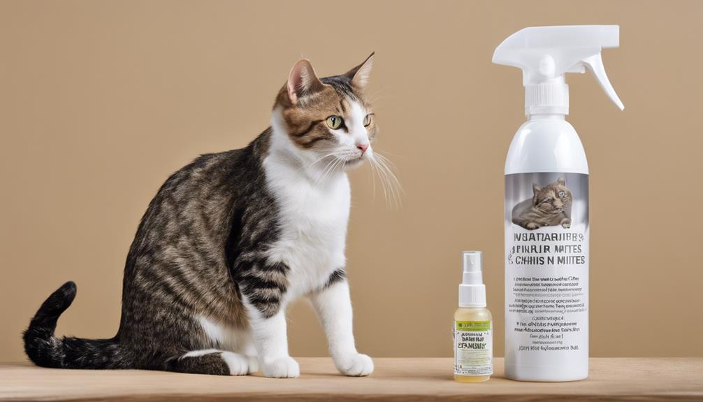 preventing cat chin mites