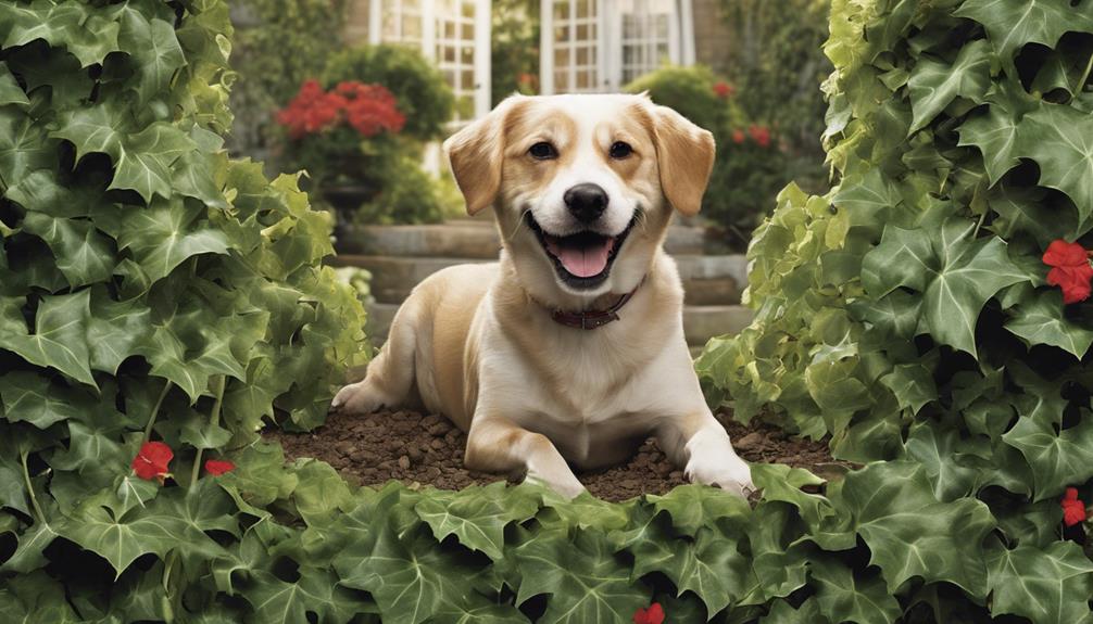 protecting dogs from ivy