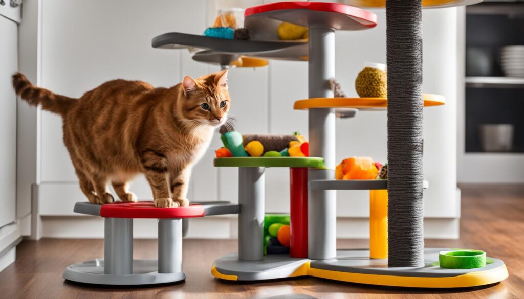 providing climbing alternatives for cats