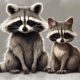 raccoons and cats comparison
