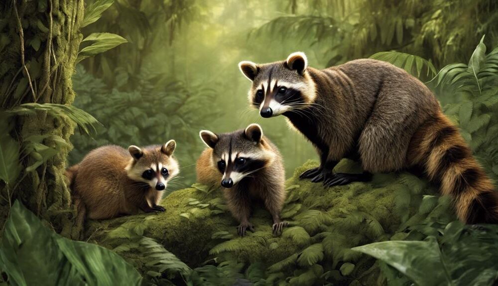 The Raccoon Family Members: Exploring Raccoons Coatis and Kinkajous - A ...