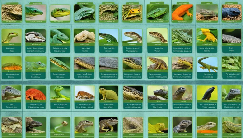 reptile list