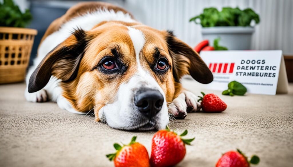 risks of feeding strawberries to dogs