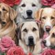 rose inspired names for dogs