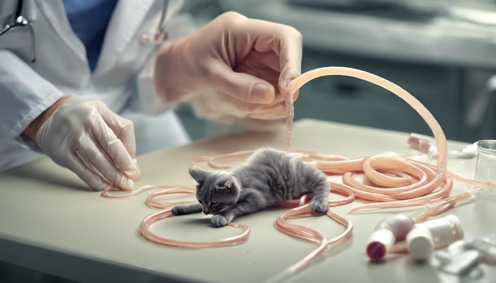 roundworm treatment for cats