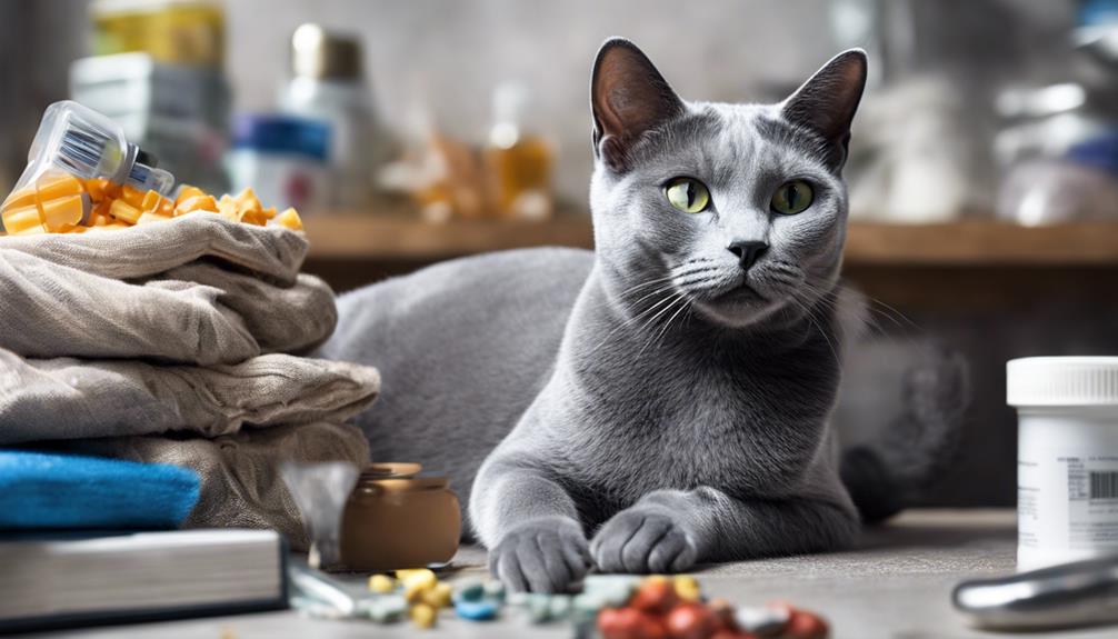 russian blue cat expenses