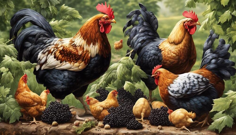 Chickens Eat Elderberries A Guide to Safe Feeding Practices A Place