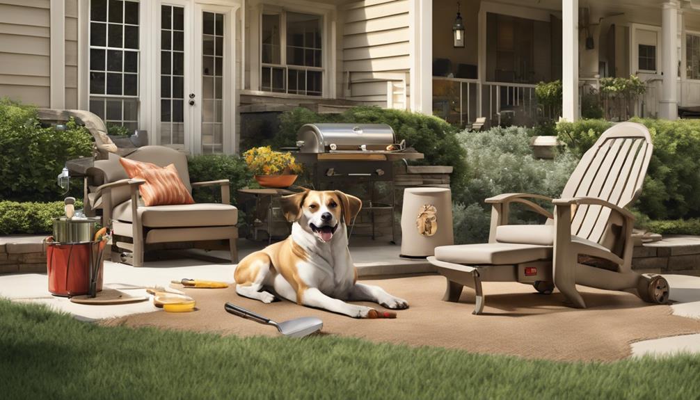 safe grilling with pets