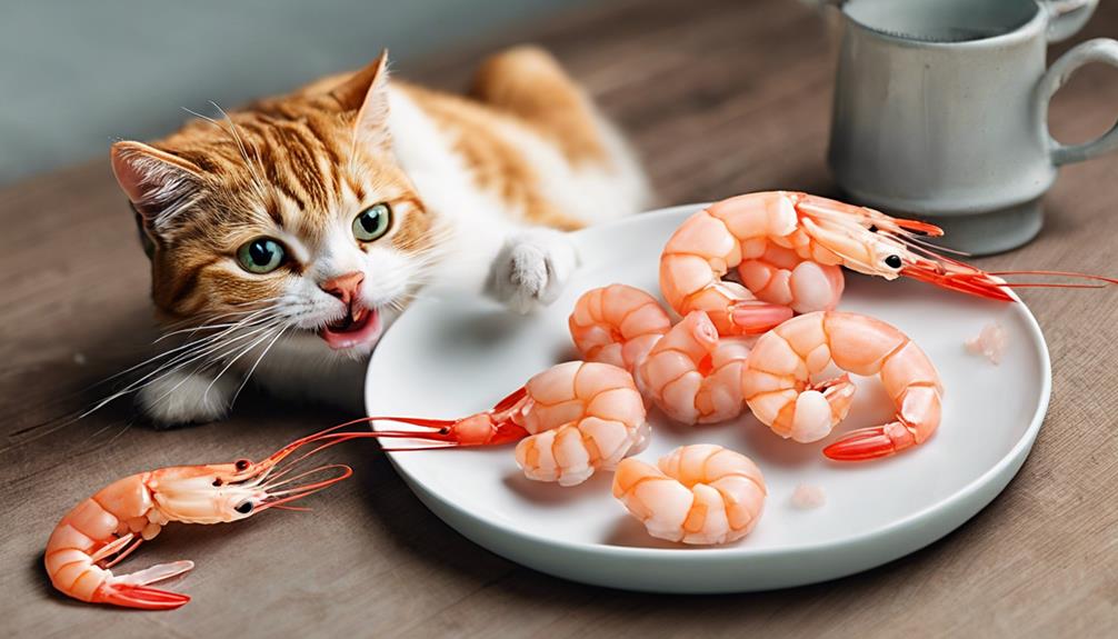 shrimp as a treat