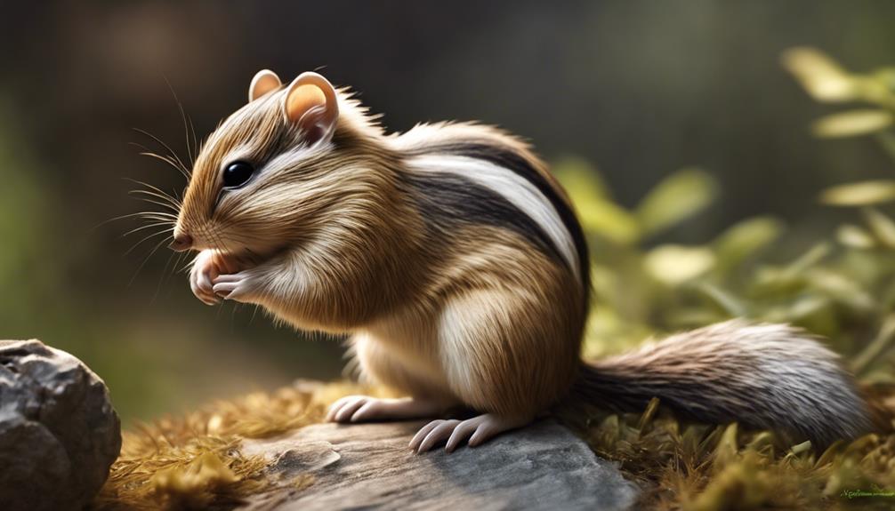 small striped rodent species