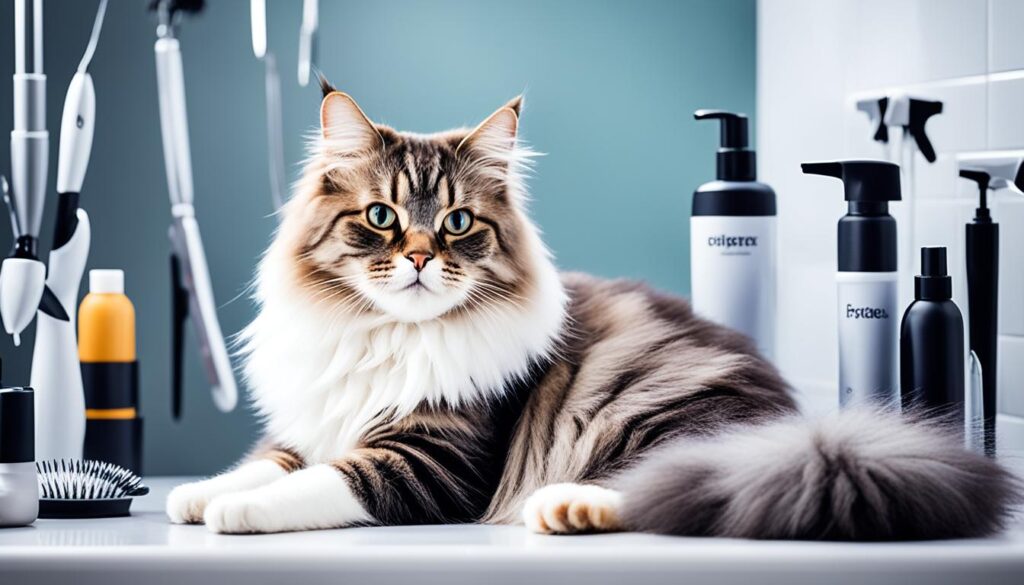 specialized grooming for cats