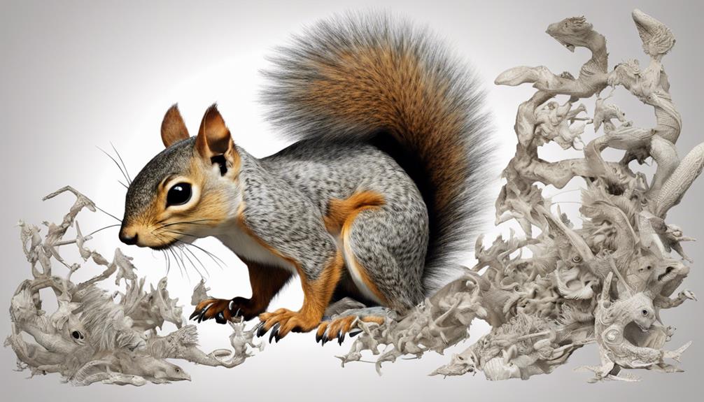 squirrel like creatures and predators