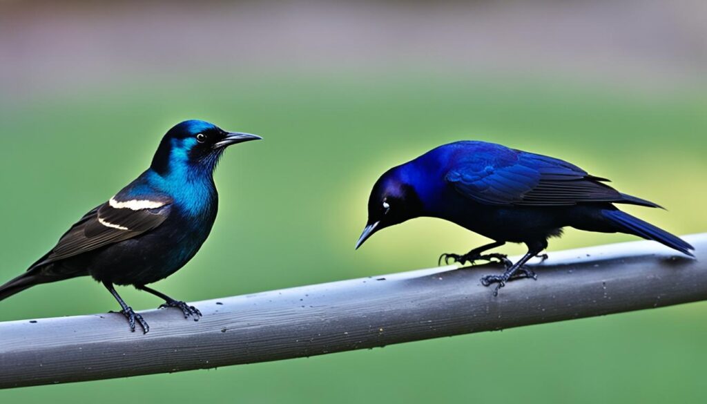 starling and grackle habitat