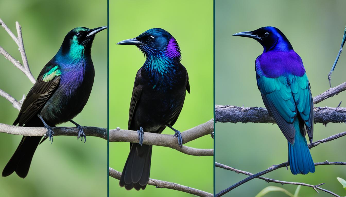 starling vs grackle