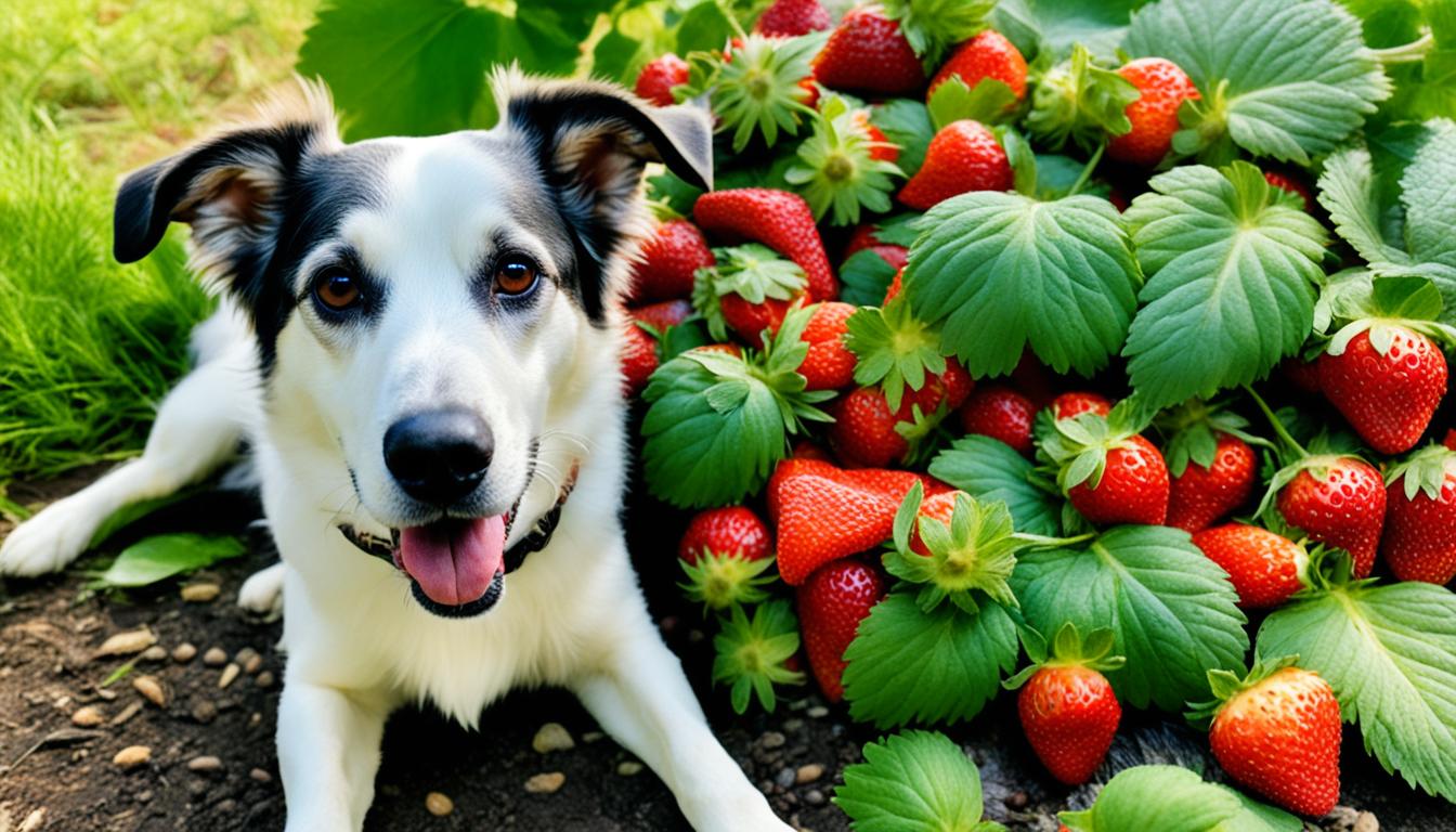 strawberries good dogs