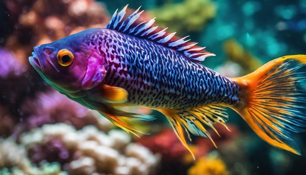 tracking fish color changes