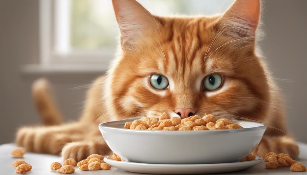 treat cats with cereal