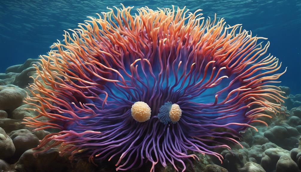 underwater creatures with tentacles