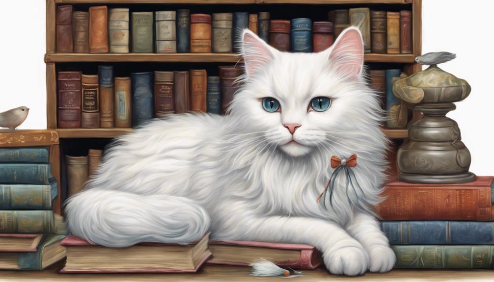 unique names for feline bookworms