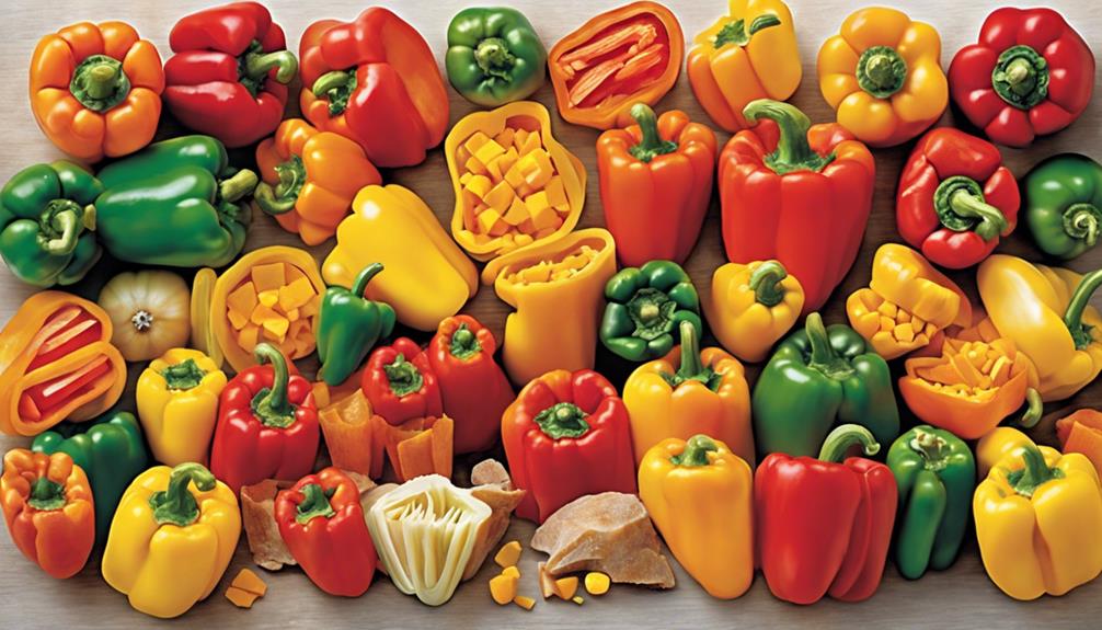 varieties of bell peppers
