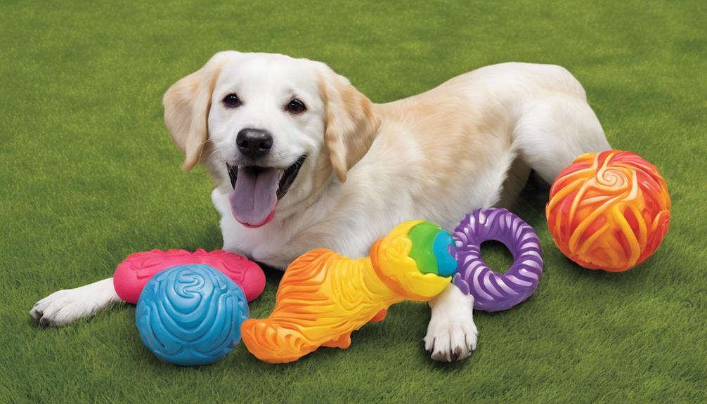 vibrant dog toys recommended