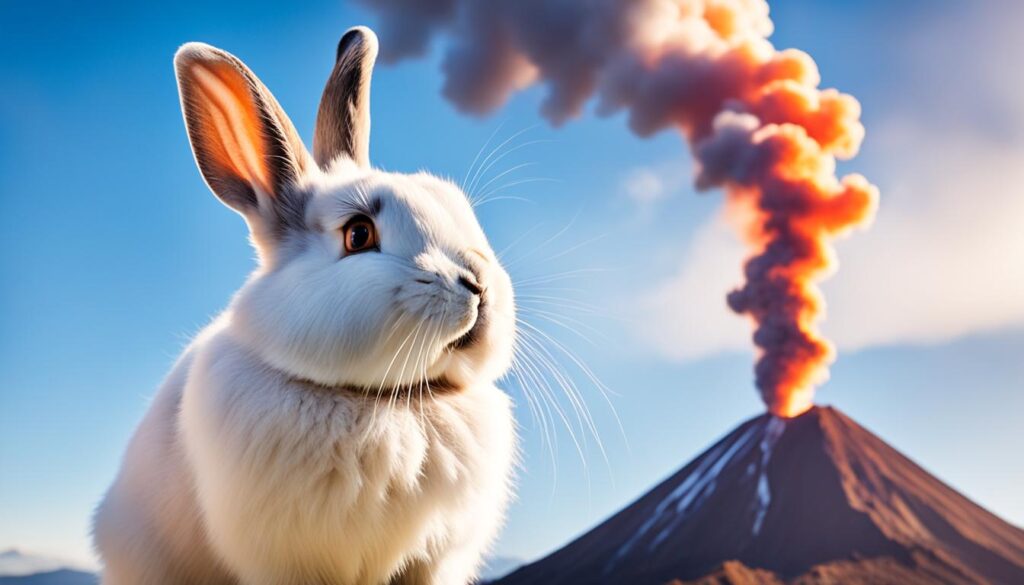 volcano rabbit