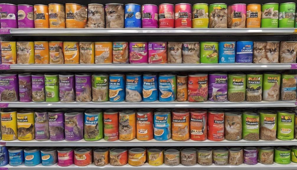 walmart cat food variety