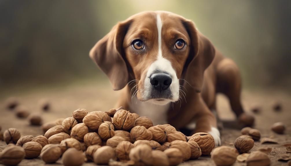 walnuts are toxic dogs