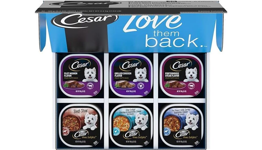 cesar wet dog food