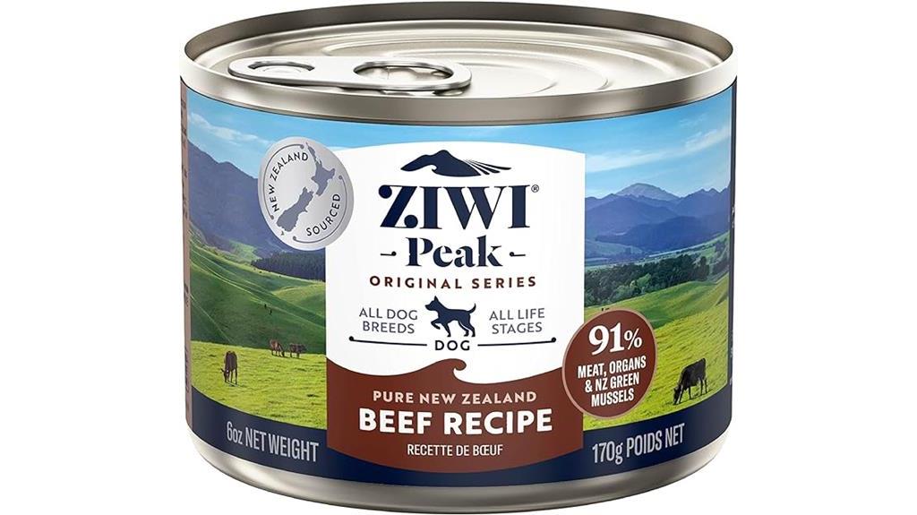 high quality canned dog food