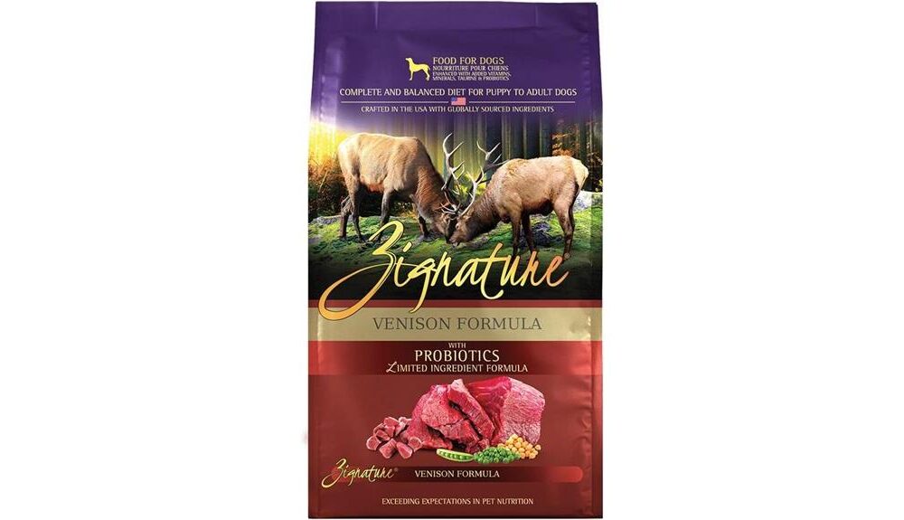 Zignature Venison Formula Review - A Place For Animals