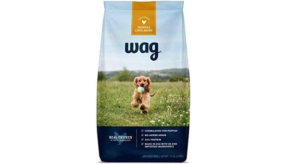 Wag Dog Food Review Puppy Chicken & Lentil A Place for Animals