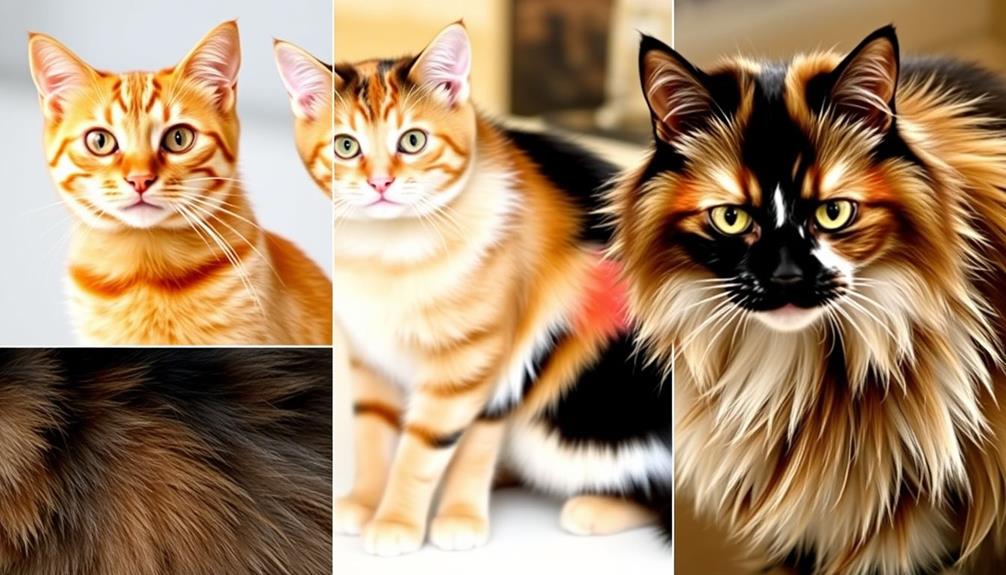 diverse feline coat patterns