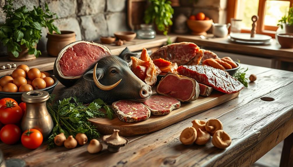 italian dishes with game meats