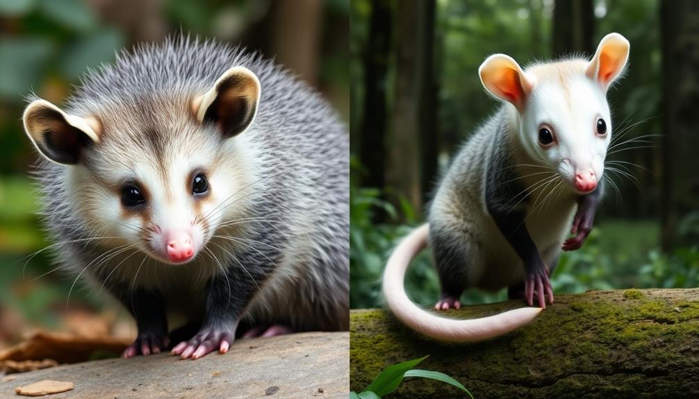 possum and opossum distinction