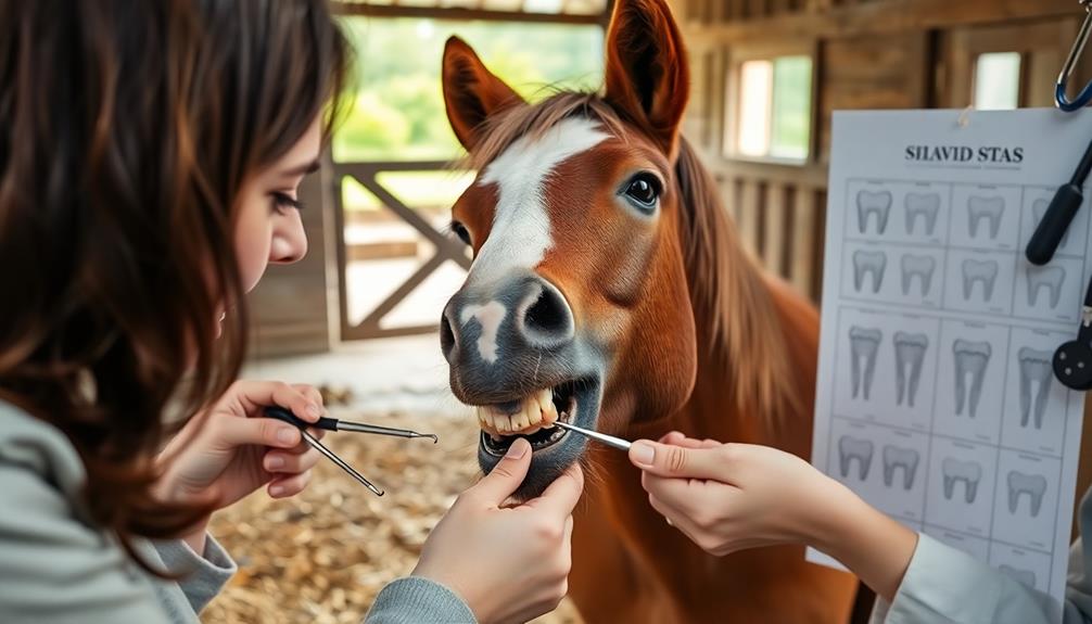 mini horse dental care