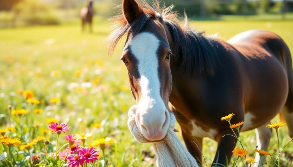 miniature horse biting behavior