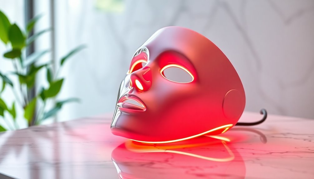 choosing red led mask