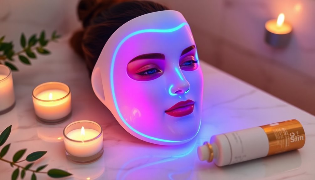 selecting an led face mask