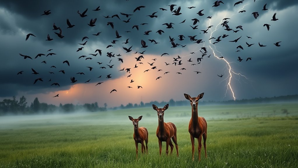 animal behavior predicts weather