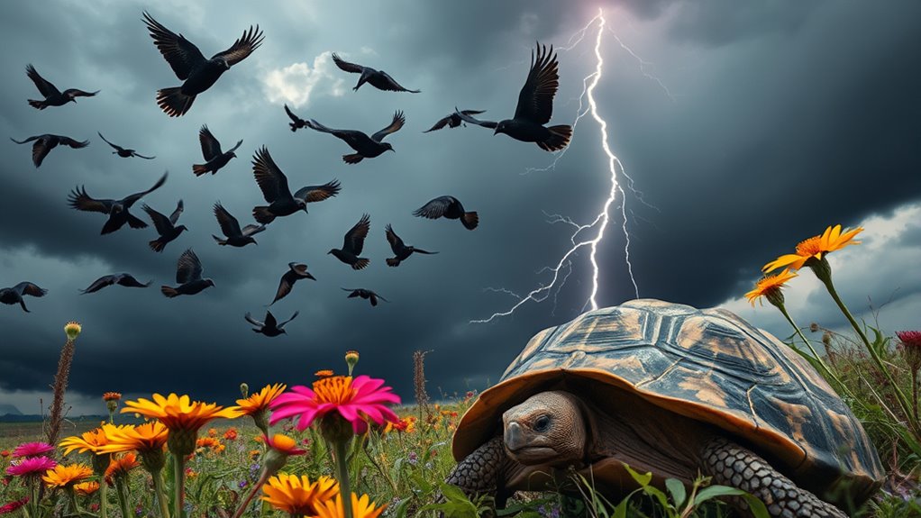 animal responses to weather
