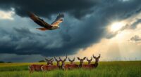 animals influence weather predictions