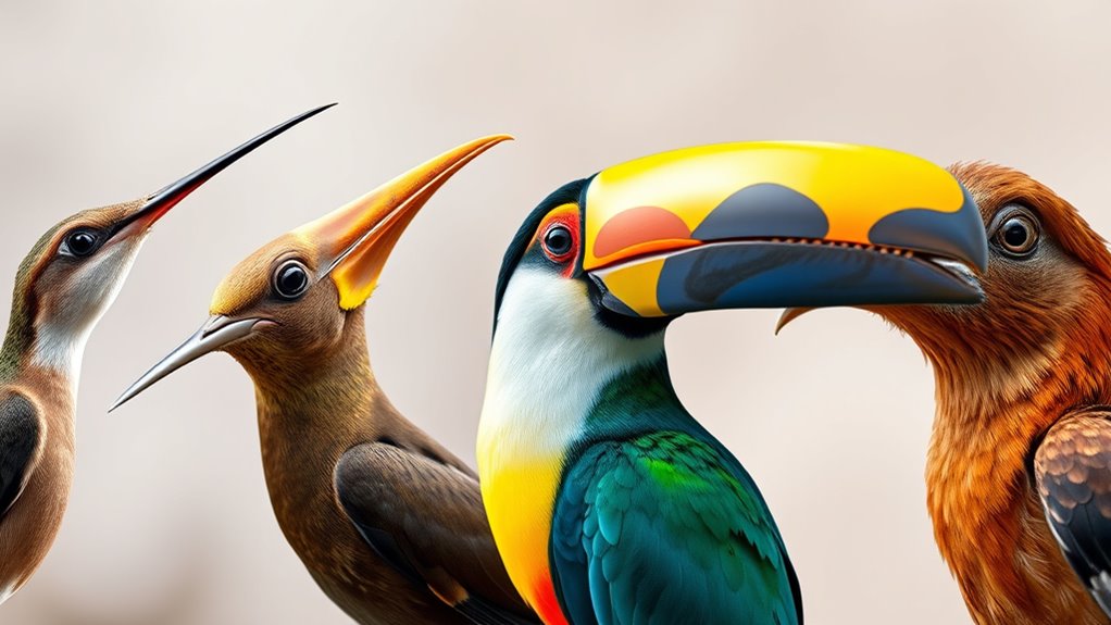 beak structure and functions