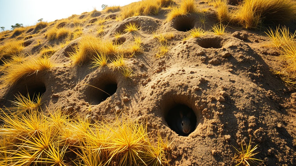 burrowing species economic effects