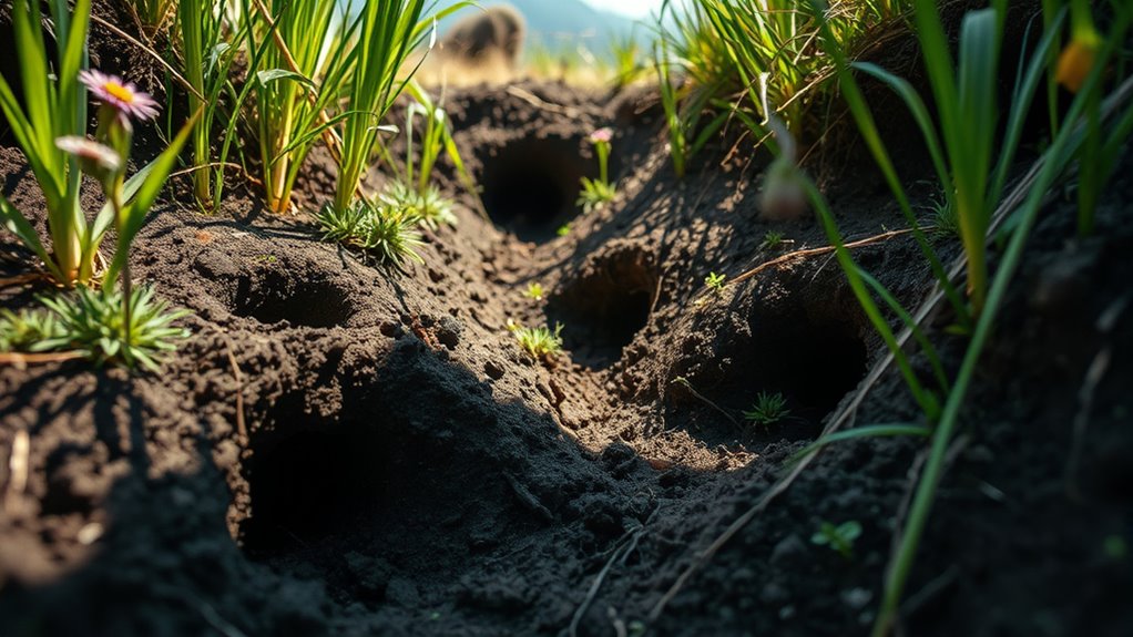 burrows support ecosystem diversity