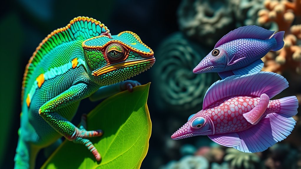 dynamic animal color adaptation